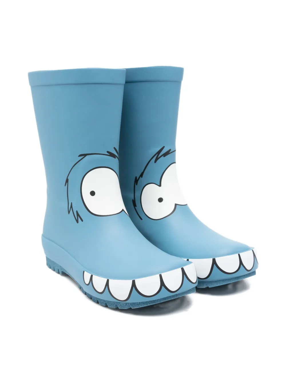 Сапоги с текстурой в виде лица монстра Stella McCartney Kids, синий
Сапоги с текстурой в виде лица монстра Stella McCartney Kids, синий