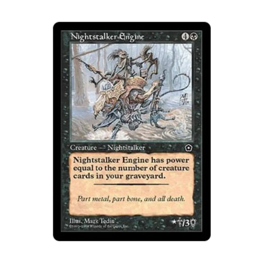 CCG Двигатель ночного охотника ( клавиша R), MTG - Portal 2nd Age
CCG Двигатель ночного охотника ( клавиша R), MTG - Portal 2nd Age