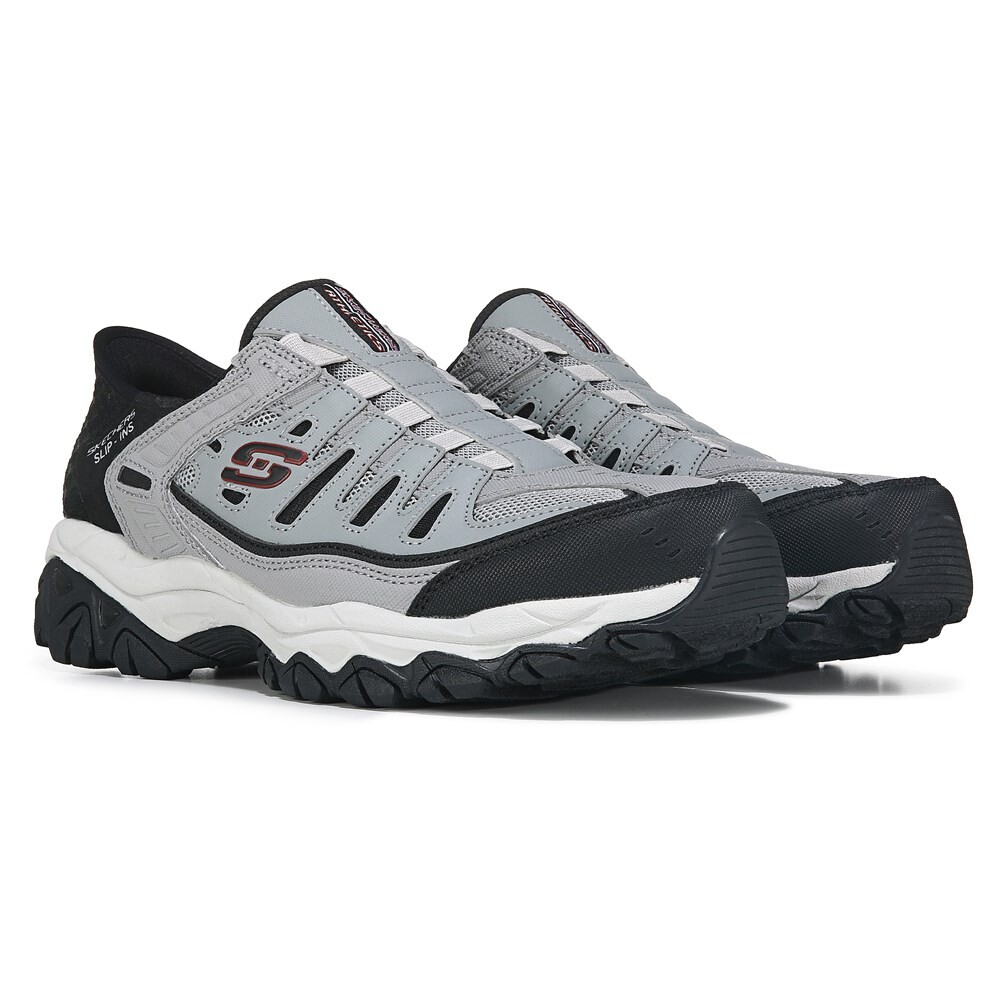 Мужские широкие кроссовки слипоны Arch Fit Afterburn Skechers, серый
Мужские широкие кроссовки слипоны Arch Fit Afterburn Skechers, серый