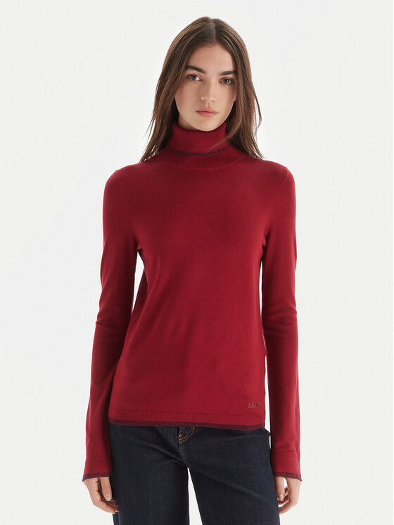 Водолазка regular fit MF5229 MS49I Liu Jo, красный
Водолазка regular fit MF5229 MS49I Liu Jo, красный