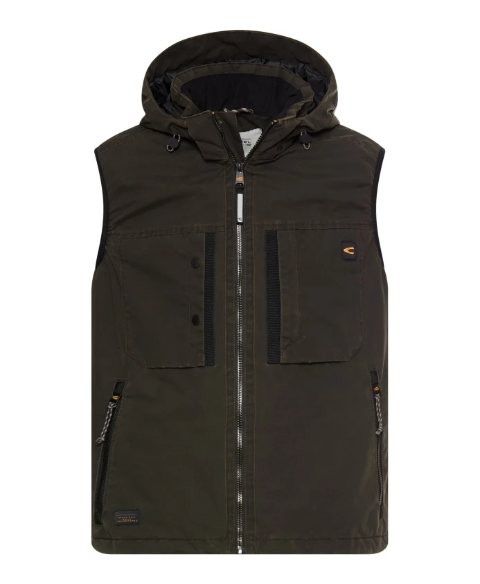 Жилет для активного отдыха со съемным капюшоном Camel Active, коричневый
Жилет для активного отдыха со съемным капюшоном Camel Active, коричневый