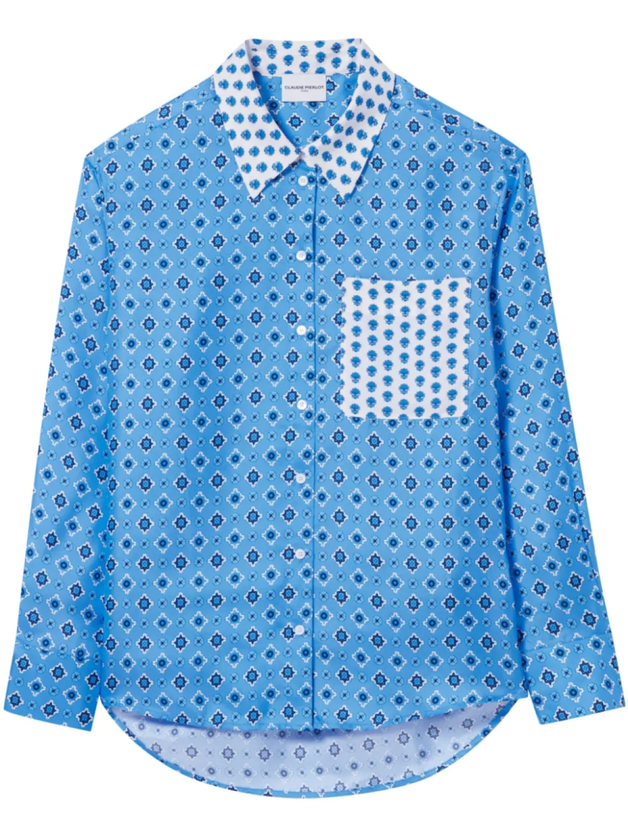 Рубашка с графичным принтом Claudie Pierlot, синий
Рубашка с графичным принтом Claudie Pierlot, синий
