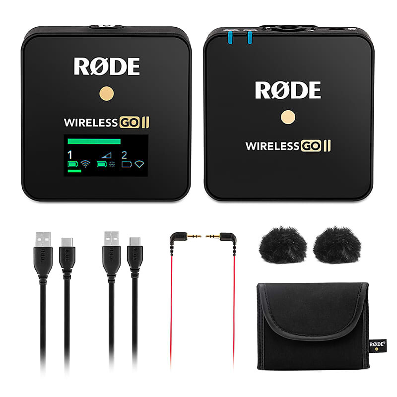 Беспроводная микрофонная система RODE Wireless GO II Compact Wireless Microphone System
Беспроводная микрофонная система RODE Wireless GO II Compact Wireless Microphone System