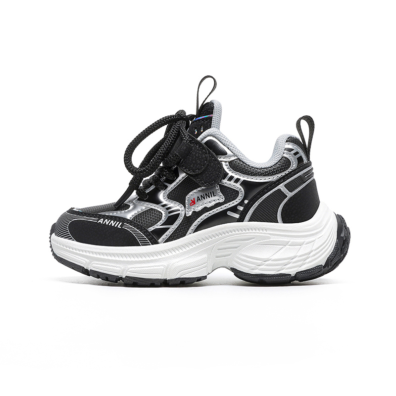 Нескользящие амортизаторы с износостойкими свойствами. Низкие детские кроссовки для повседневной носки. Annil, черный
Нескользящие амортизаторы с износостойкими свойствами. Низкие детские кроссовки для повседневной носки. Annil, черный