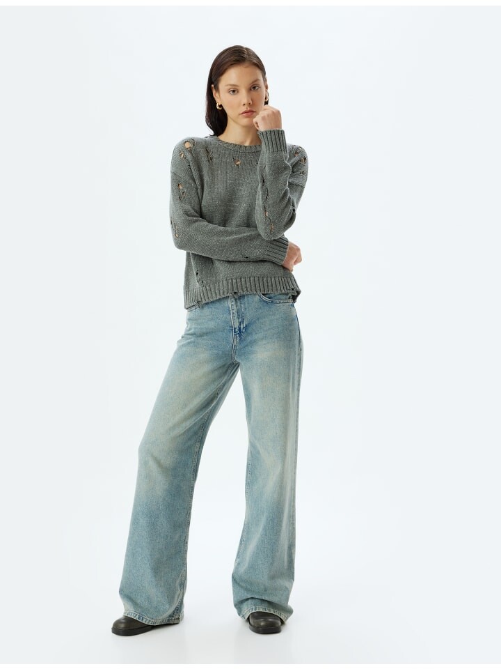 Свитер KOTON, антрацит
Свитер KOTON, антрацит