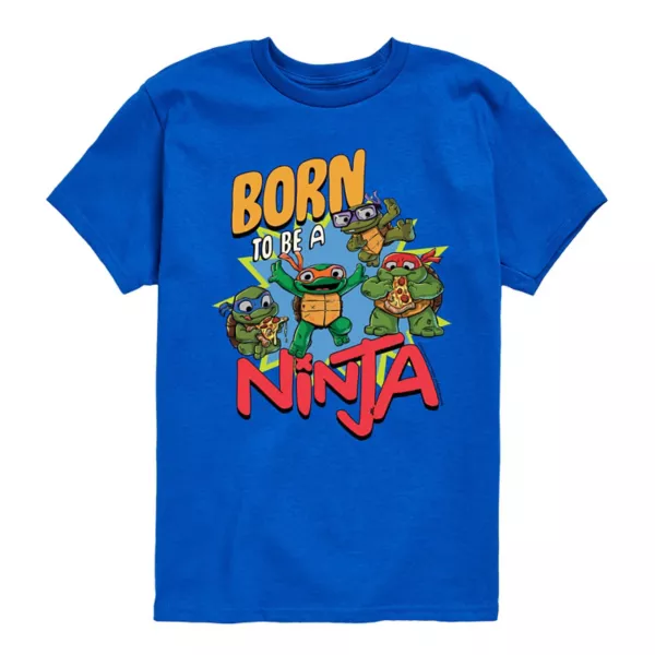 Футболка с принтом "Черепашки-ниндзя: Погром мутантов" для мальчиков 8-20 лет "Рождённый быть ниндзя" Nickelodeon, синий
Футболка с принтом "Черепашки-ниндзя: Погром мутантов" для мальчиков 8-20 лет "Рождённый быть ниндзя" Nickelodeon, синий