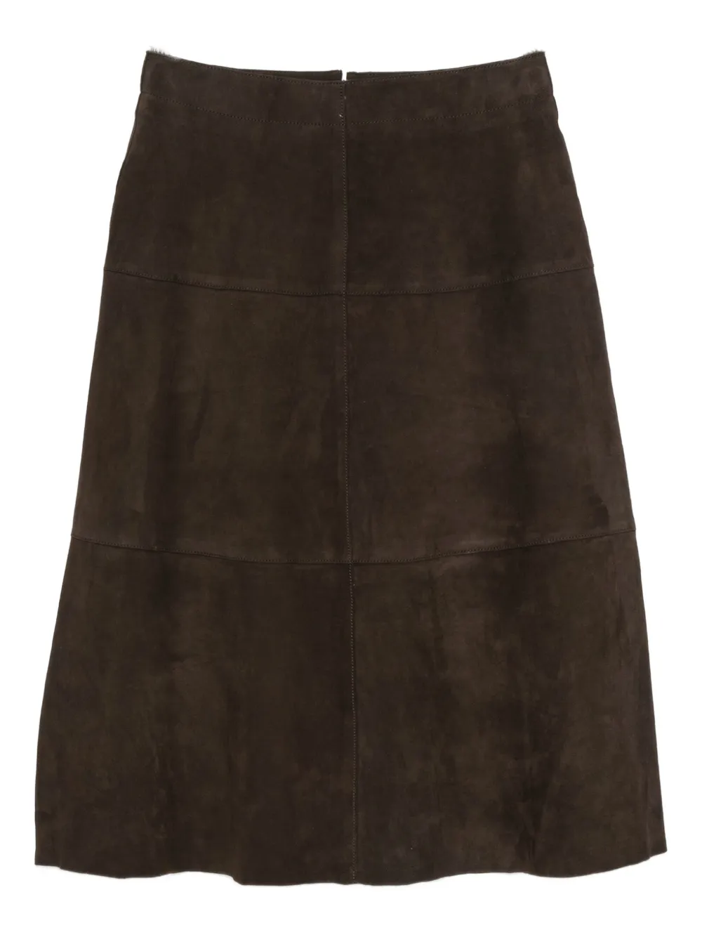 Замшевая юбка силуэта "А-силуэт" The Jackie Leathers, коричневый
Замшевая юбка силуэта "А-силуэт" The Jackie Leathers, коричневый