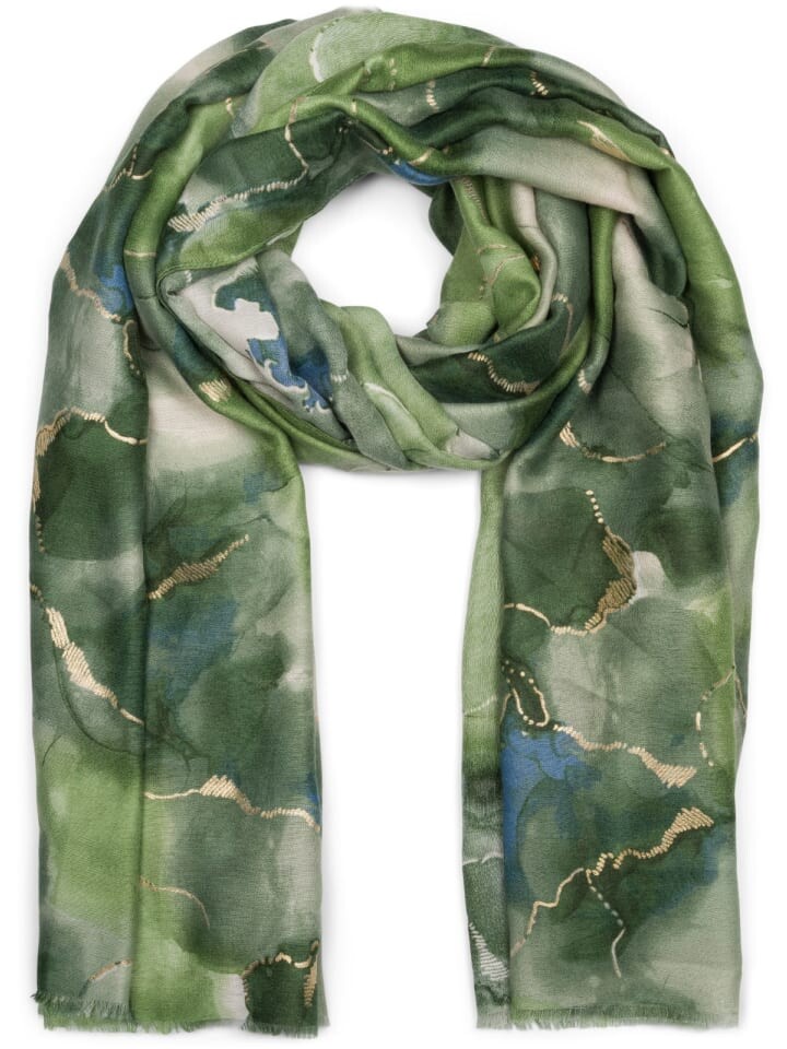 Шарф styleBREAKER, цвет dunkelgrün-grün
Шарф styleBREAKER, цвет dunkelgrün-grün