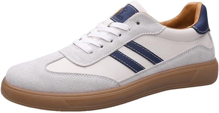 Мужские низкие тренировочные туфли в немецком стиле - Нескользящие кожаные спортивные кроссовки на шнуровке, дышащий дизайн подошвы, классический белый цвет Clolinde
Мужские низкие тренировочные туфли в немецком стиле - Нескользящие кожаные спортивные кроссовки на шнуровке, дышащий дизайн подошвы, классический белый цвет Clolinde