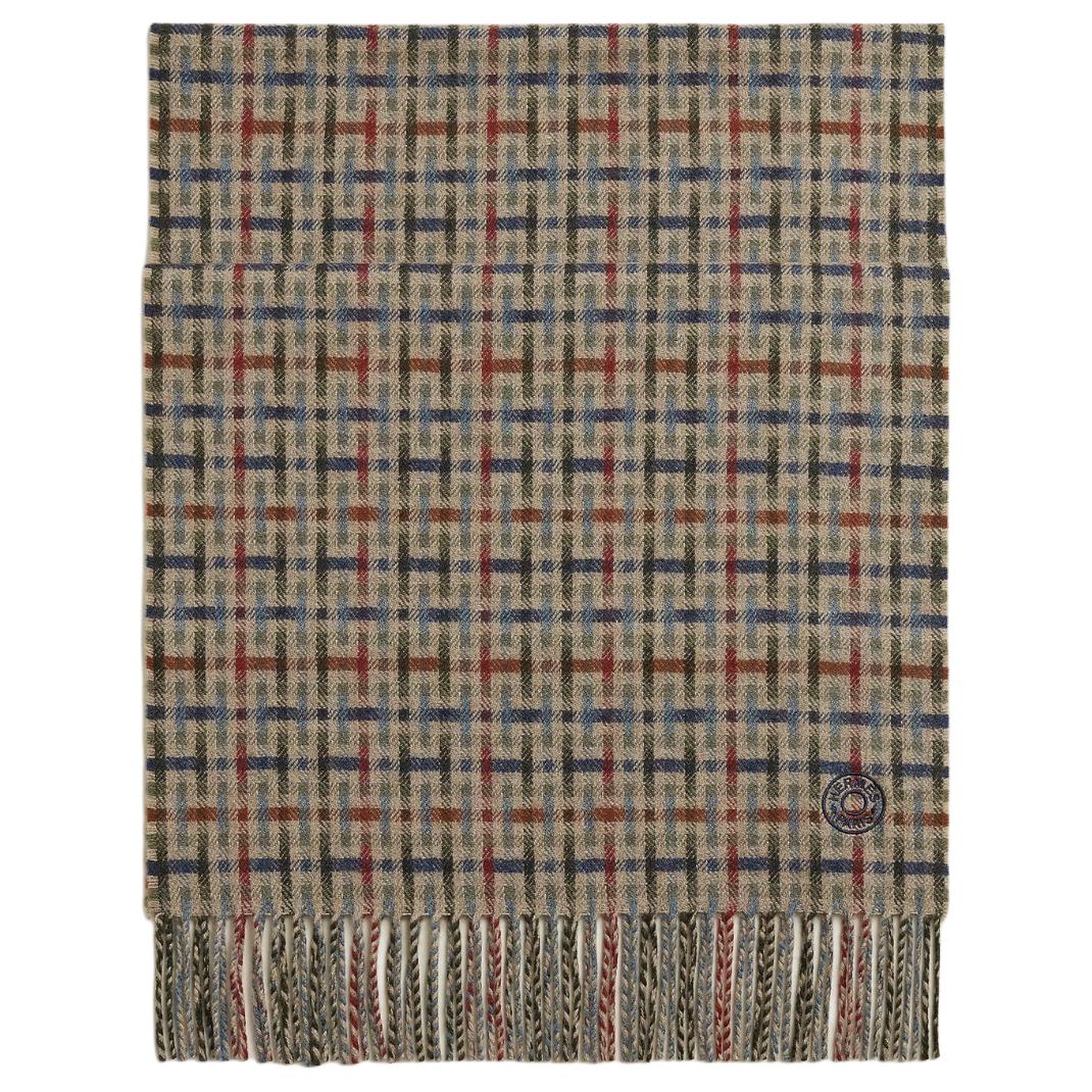 Кашемировый вязаный шарф унисекс коричневый HERMES
Кашемировый вязаный шарф унисекс коричневый HERMES