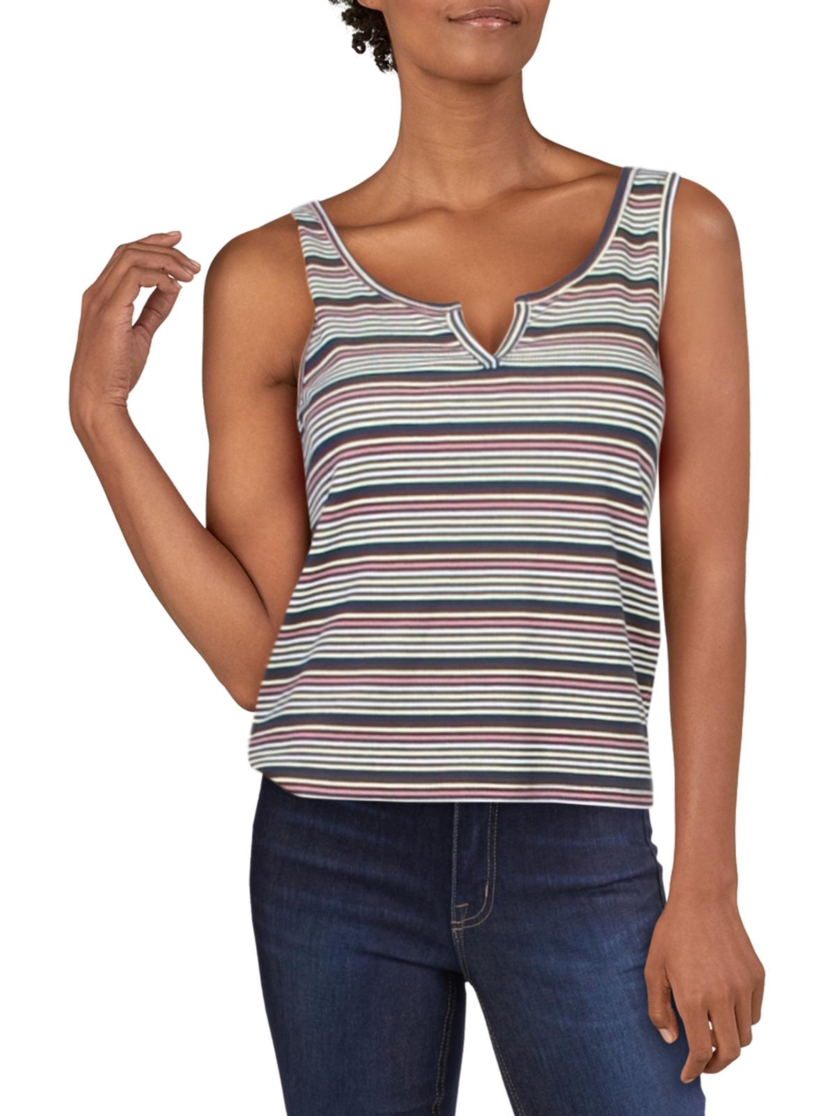 Женская майка-топ с вырезом и ребристым узором для юниоров Hippie Rose, цвет navy stripe
Женская майка-топ с вырезом и ребристым узором для юниоров Hippie Rose, цвет navy stripe