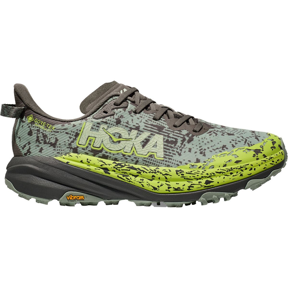 Скоростной кроссовок для трейлраннинга Speedgoat 6 GTX Hoka, мультиколор
Скоростной кроссовок для трейлраннинга Speedgoat 6 GTX Hoka, мультиколор