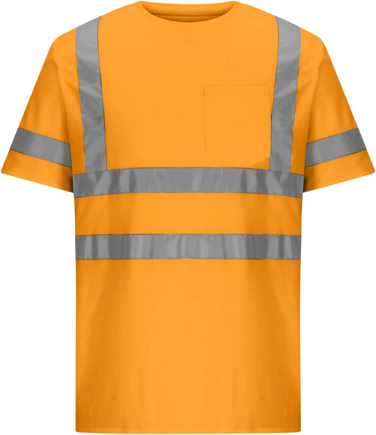 Футболка Unisex с коротким рукавом и светоотражающими полосами
Футболка Unisex с коротким рукавом и светоотражающими полосами