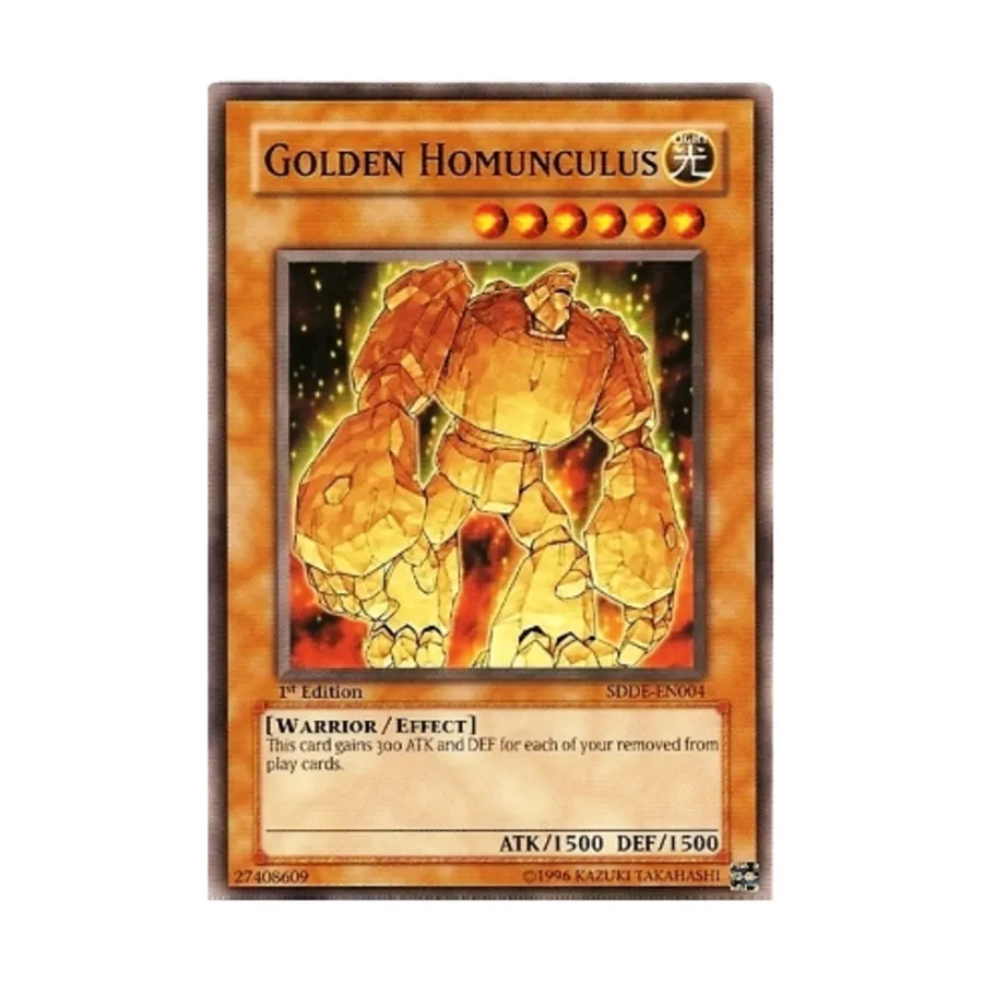 CCG Золотой гомункул (Обычный), Yu-Gi-Oh - Structure Deck - Dark Emperor - Singles
CCG Золотой гомункул (Обычный), Yu-Gi-Oh - Structure Deck - Dark Emperor - Singles