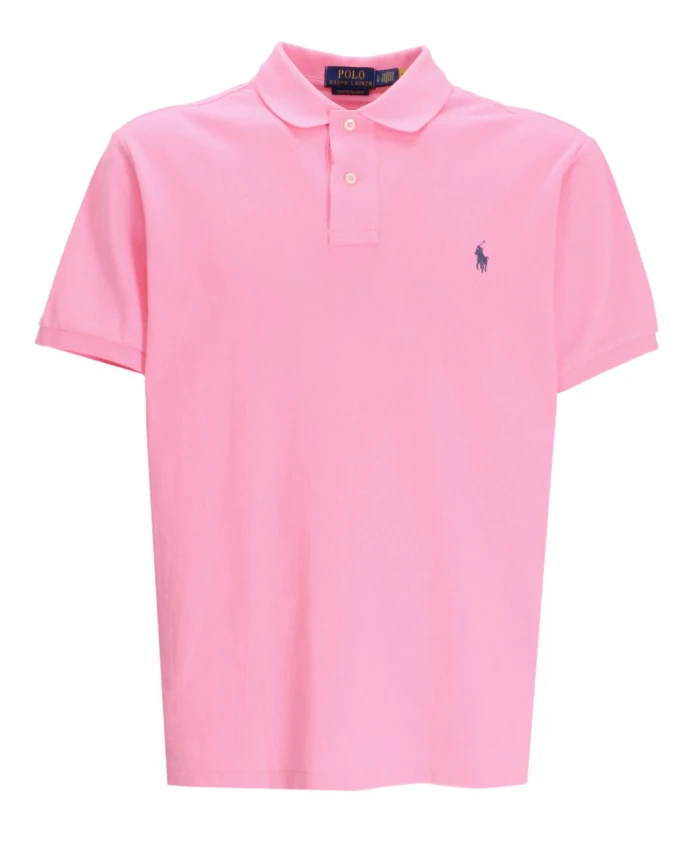 Приталенная рубашка-поло из хлопковой сетки приталенного кроя Polo Ralph Lauren, розовый
Приталенная рубашка-поло из хлопковой сетки приталенного кроя Polo Ralph Lauren, розовый