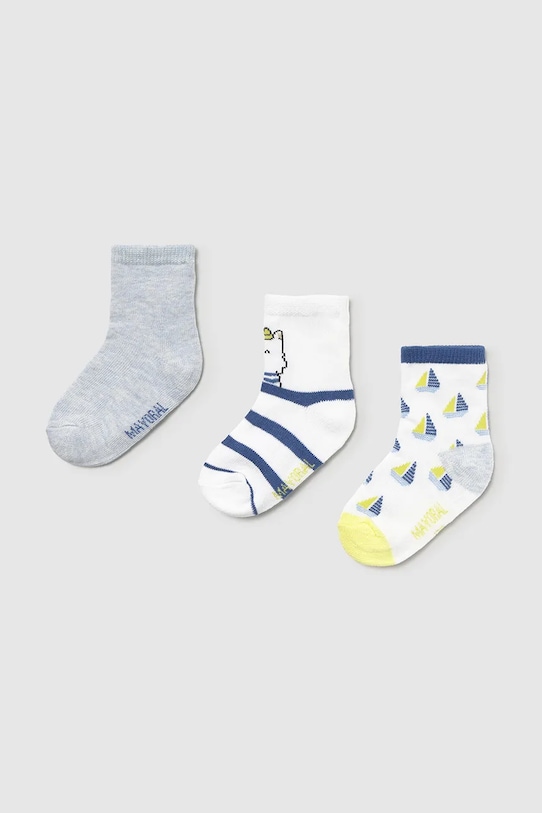 Детские носки 3 пары Mayoral, синий
Детские носки 3 пары Mayoral, синий
