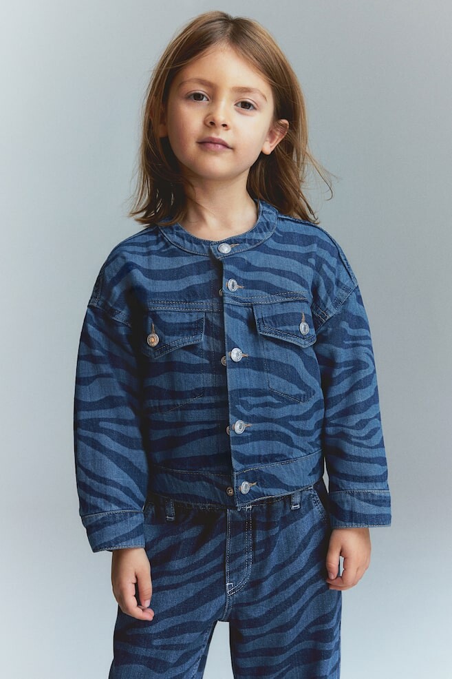 Джинсовая куртка свободного покроя H&M, мультиколор
Джинсовая куртка свободного покроя H&M, мультиколор