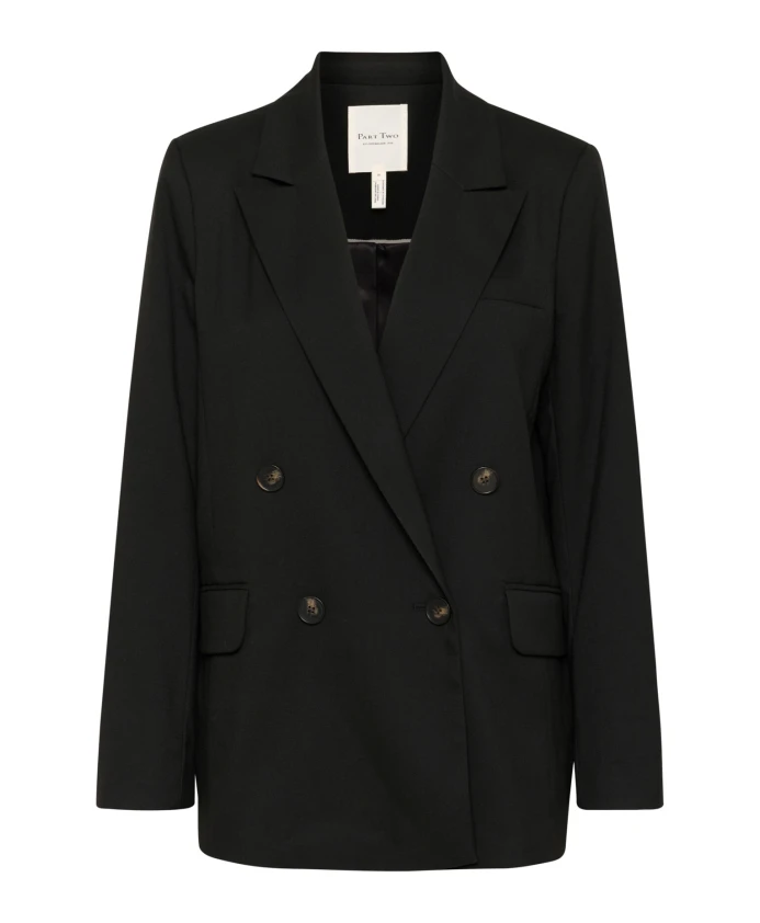 Черный пиджак с изящными пуговицами Part Two, черный
Черный пиджак с изящными пуговицами Part Two, черный