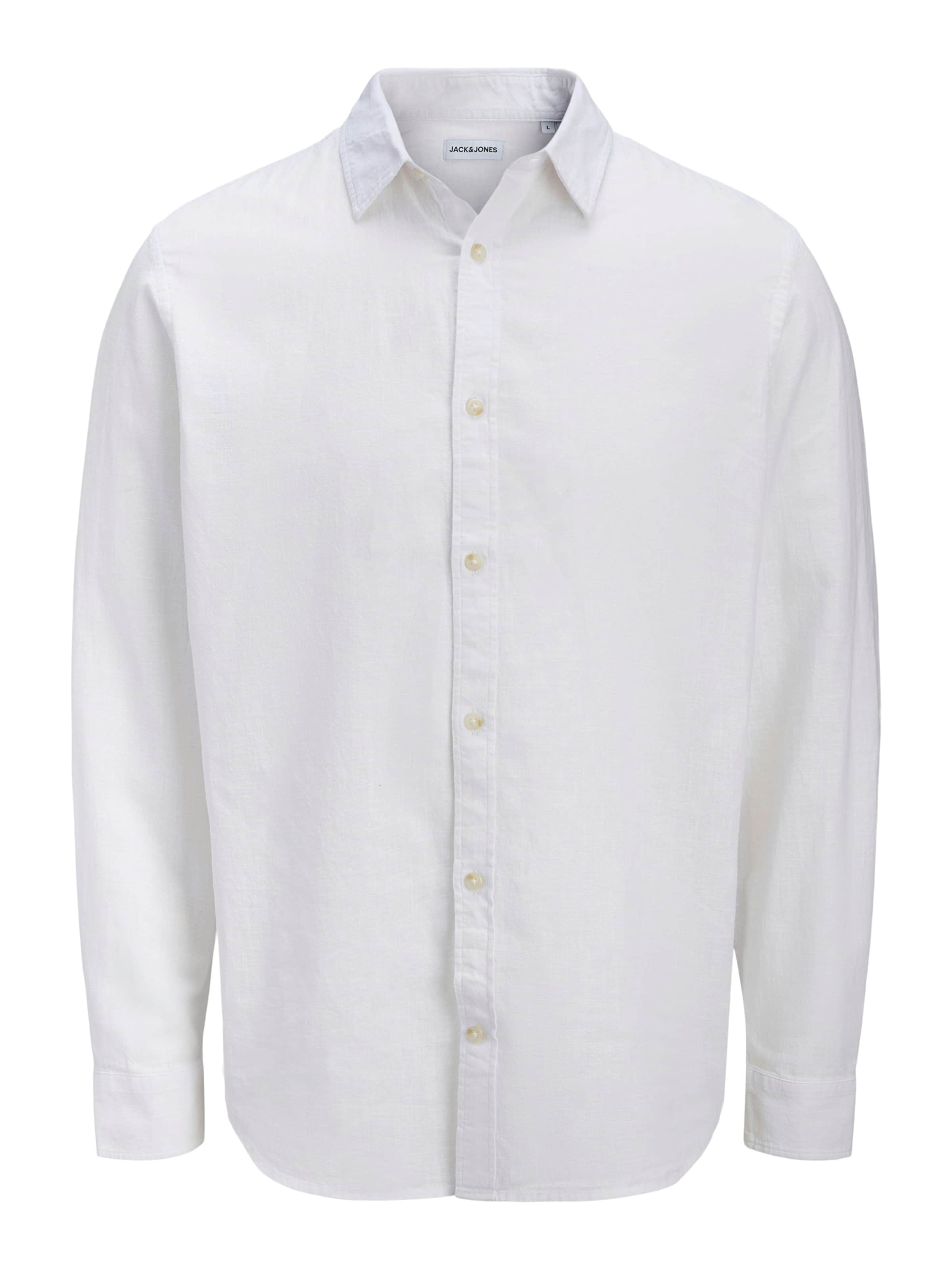 JACK & JONES Рубашка на пуговицах Regular fit 'JJESUMMER' в белом цвете
JACK & JONES Рубашка на пуговицах Regular fit 'JJESUMMER' в белом цвете