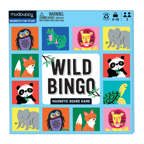 Настольная игра Wild Bingo Magnetic Board Game 
Настольная игра Wild Bingo Magnetic Board Game