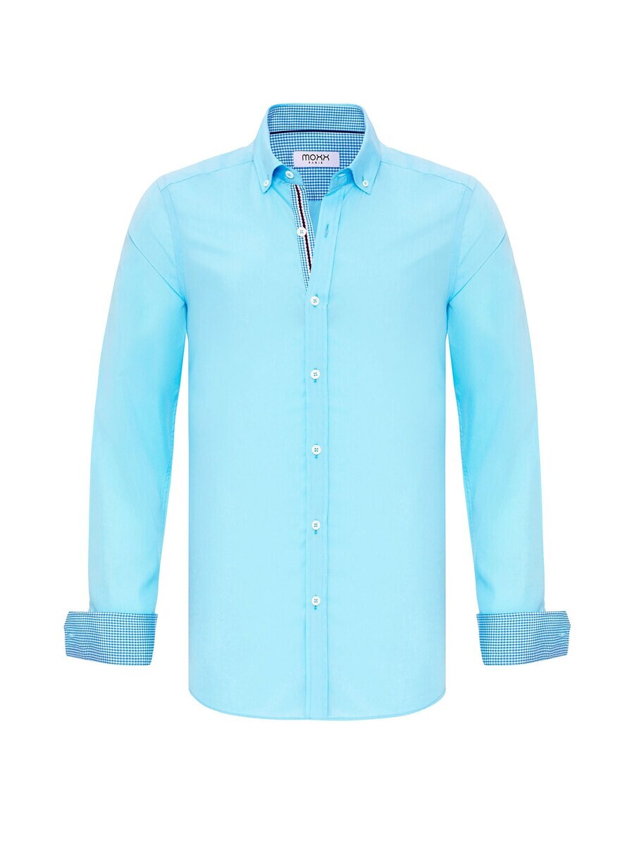 Повседневная рубашка Moxx Paris Regular fit Button Up Shirt, бирюзовый
Повседневная рубашка Moxx Paris Regular fit Button Up Shirt, бирюзовый