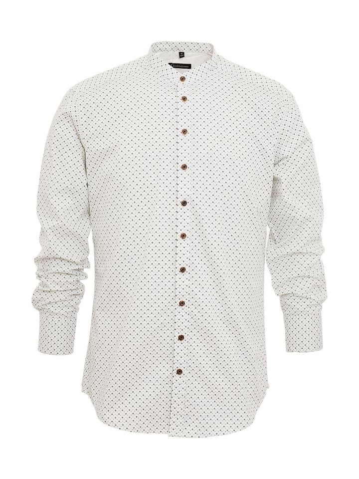 Рубашка с воротником-стойкой 420000-4301 в цвете белые джинсы OS-Trachten
Рубашка с воротником-стойкой 420000-4301 в цвете белые джинсы OS-Trachten