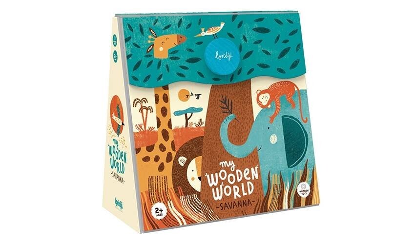 Тойки, Деревянный пазл, Саванна Мой деревянный мир Toyki
Тойки, Деревянный пазл, Саванна Мой деревянный мир Toyki