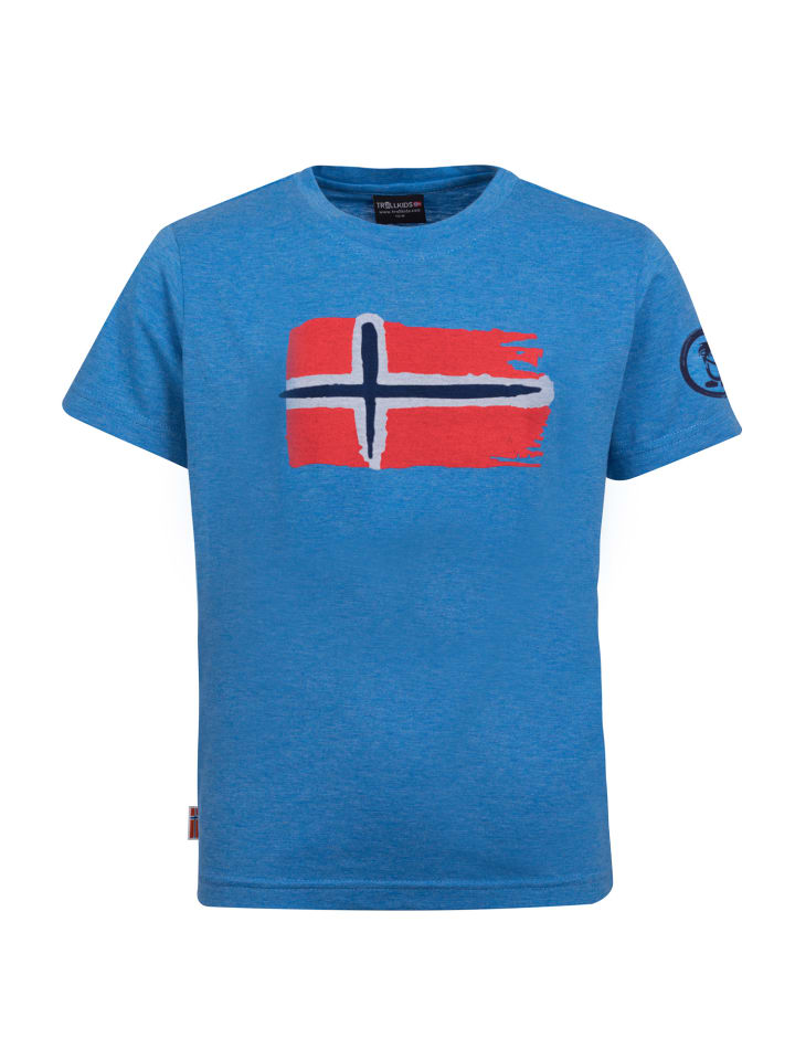 Функциональная рубашка Oslo темно-синего/синего цвета Trollkids
Функциональная рубашка Oslo темно-синего/синего цвета Trollkids