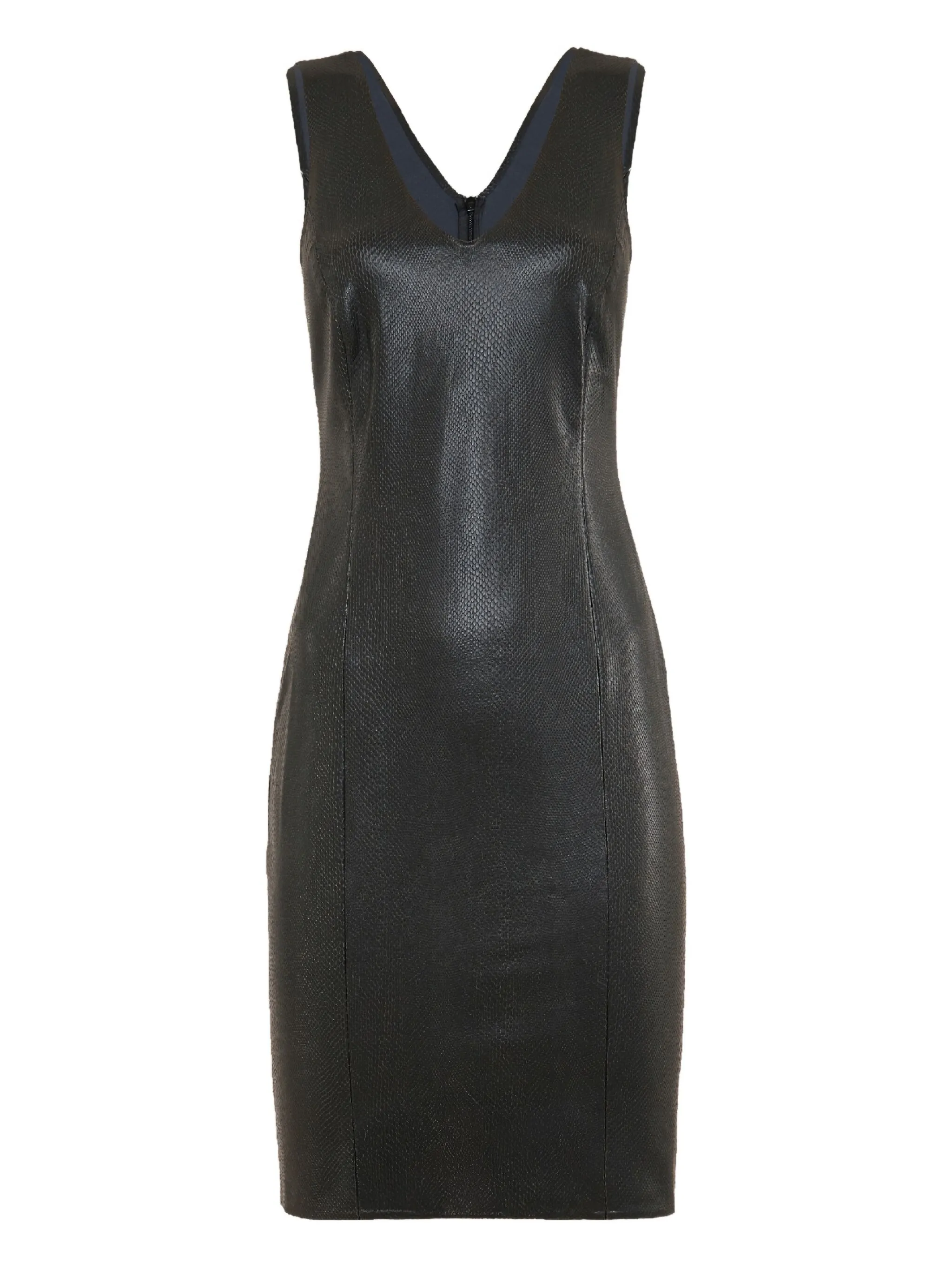 Кожаное платье мини с V-образным вырезом Wolford, черный
Кожаное платье мини с V-образным вырезом Wolford, черный