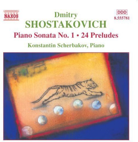 CD диск Shostakovich / Scherbakov: Piano Sonata 1 / 24 Preludes
CD диск Shostakovich / Scherbakov: Piano Sonata 1 / 24 Preludes