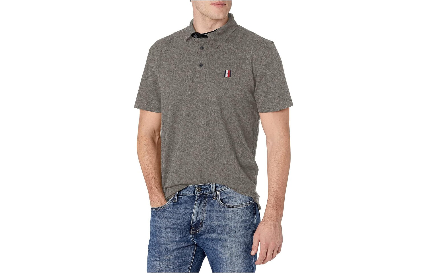 Рубашка поло мужская темно-серая Tommy Hilfiger, темно-серый
Рубашка поло мужская темно-серая Tommy Hilfiger, темно-серый