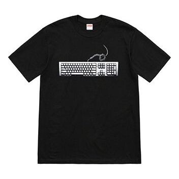 Футболка ss19 keyboard tee black pattern short sleeve Supreme, черный
Футболка ss19 keyboard tee black pattern short sleeve Supreme, черный