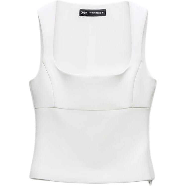 Жилет женский белый Zara 
Жилет женский белый Zara