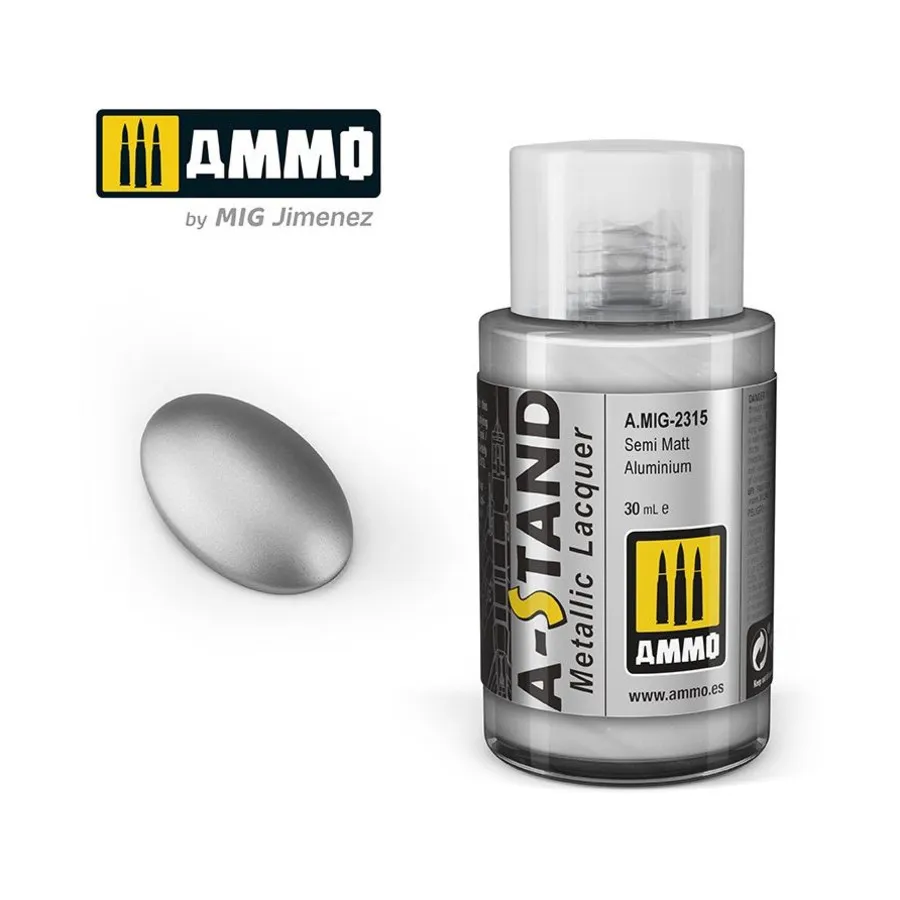 Полуматовый алюминий, A-Stand - Lacquer
Полуматовый алюминий, A-Stand - Lacquer