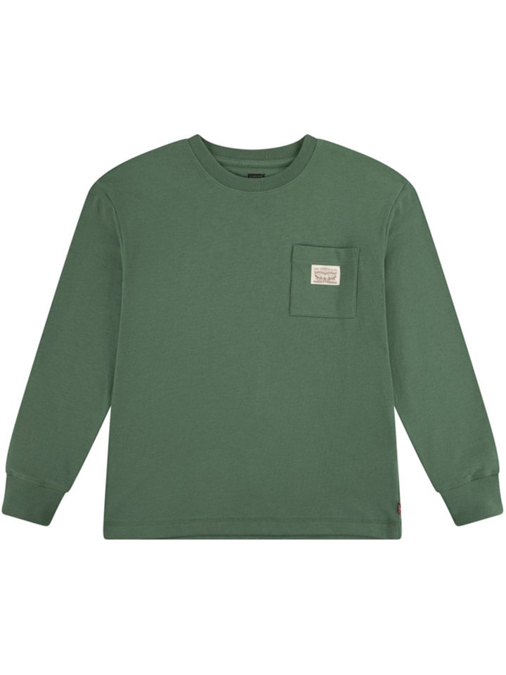 Рубашка с длинным рукавом Levi's Kids, зеленый
Рубашка с длинным рукавом Levi's Kids, зеленый