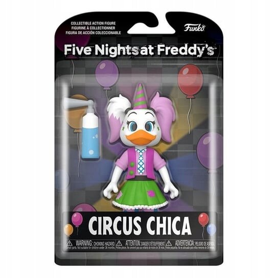 Fnaf нарушение безопасности цирк Чика Funko фигурка
Fnaf нарушение безопасности цирк Чика Funko фигурка