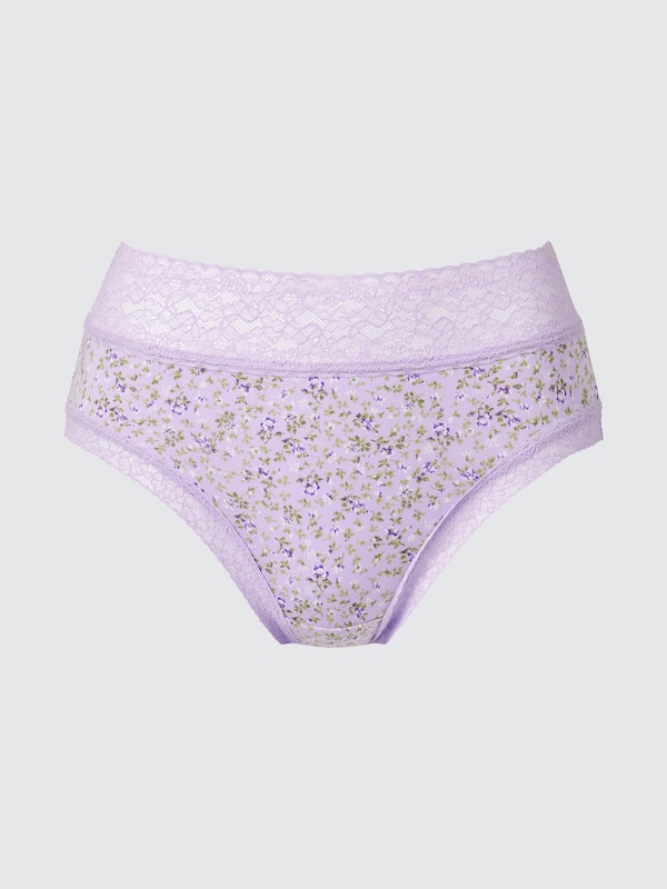 Трусы с высокой посадкой и цветочным принтом Uniqlo, 71 purple
Трусы с высокой посадкой и цветочным принтом Uniqlo, 71 purple