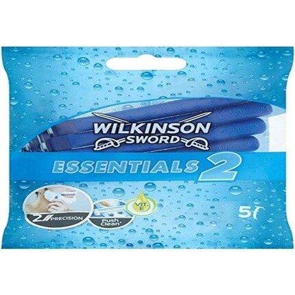 Essentials 2 одноразовые бритвы Sensitive для мужчин 5 лет, Wilkinson Sword
Essentials 2 одноразовые бритвы Sensitive для мужчин 5 лет, Wilkinson Sword