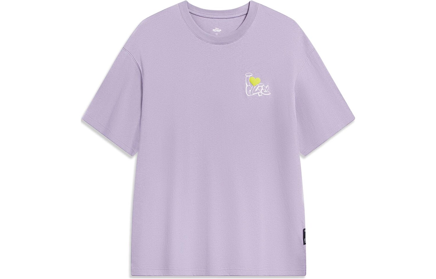 Футболка Disney X Disney унисекс фиолетовая Lining, фиолетовый 
Футболка Disney X Disney унисекс фиолетовая Lining, фиолетовый