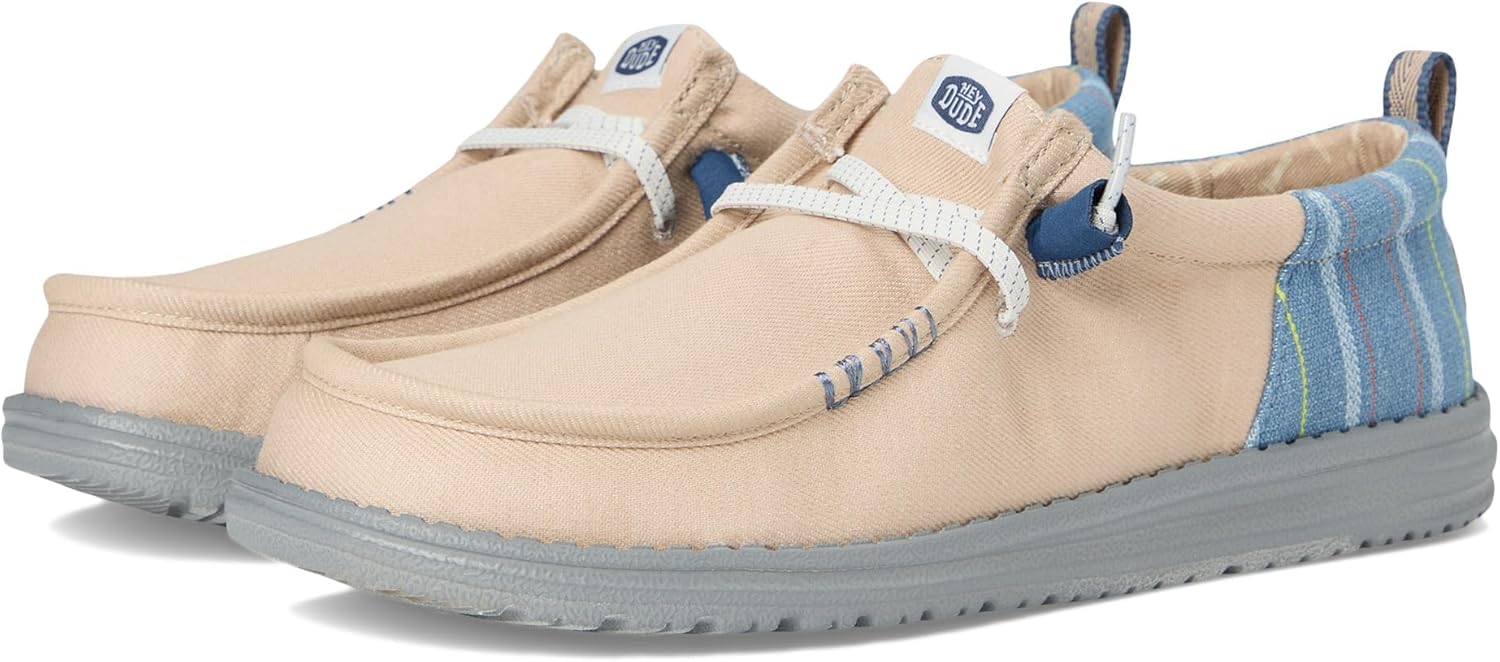 Кроссовки HEYDUDE Mens Wally Funk Striped Denim, мультиколор
Кроссовки HEYDUDE Mens Wally Funk Striped Denim, мультиколор