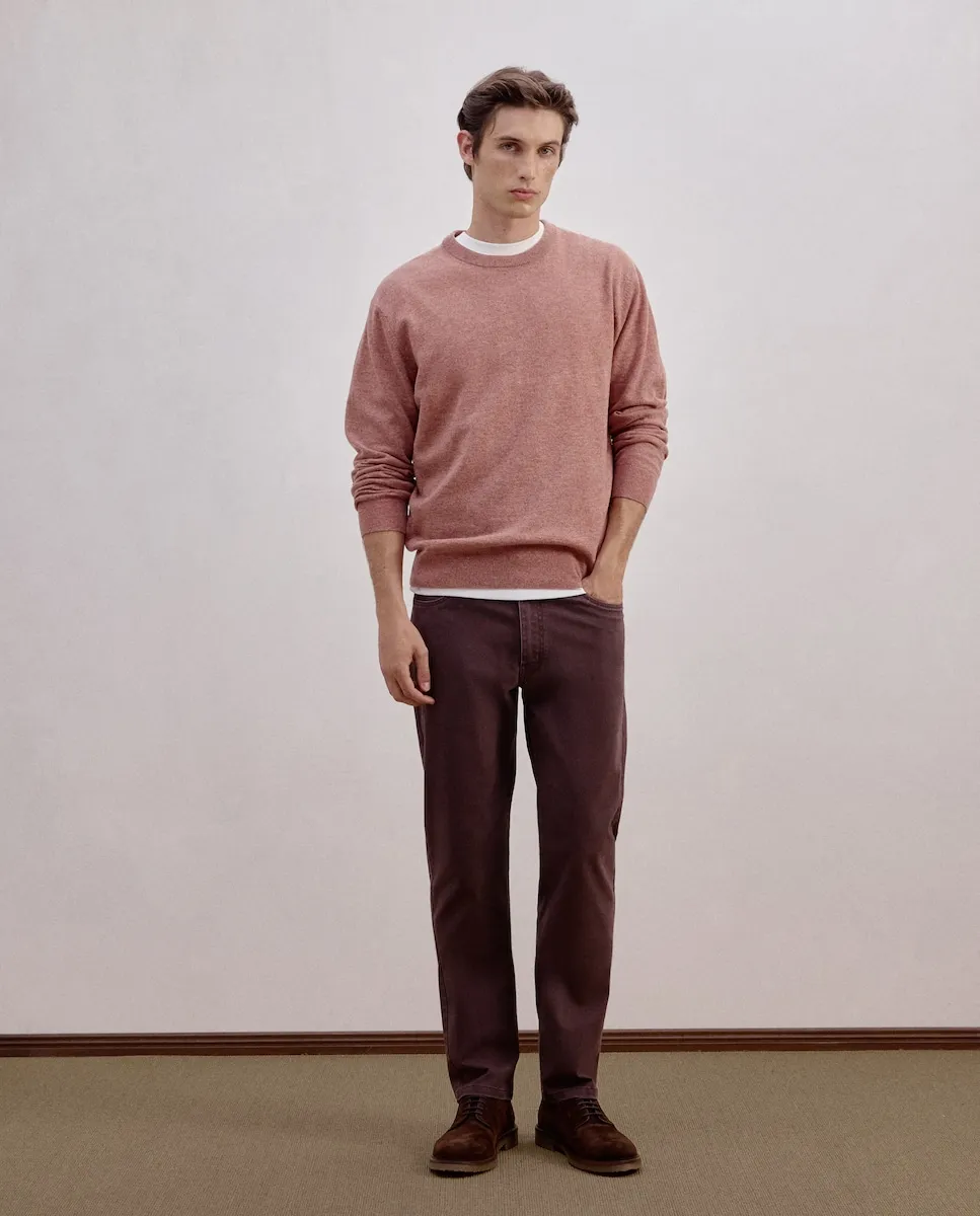 Мужские брюки с пятью карманами, спортивного стиля, обычного кроя, из хлопка с эластаном Dustin, бордовый
Мужские брюки с пятью карманами, спортивного стиля, обычного кроя, из хлопка с эластаном Dustin, бордовый