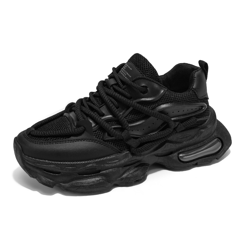 Износостойкие дышащие низкие повседневные туфли для мужчин M.M Party, Black 
Износостойкие дышащие низкие повседневные туфли для мужчин M.M Party, Black