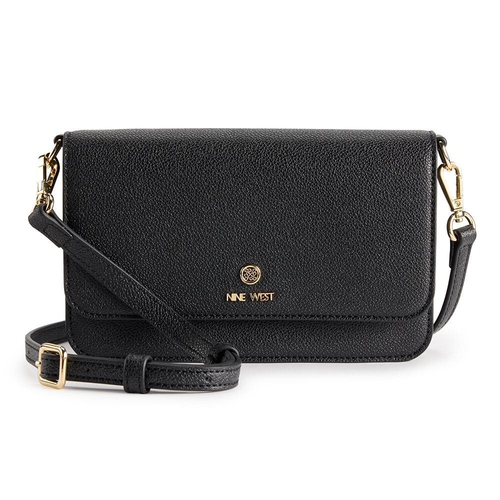 Кошелек для телефона Nine West Lockup через плечо, черный
Кошелек для телефона Nine West Lockup через плечо, черный