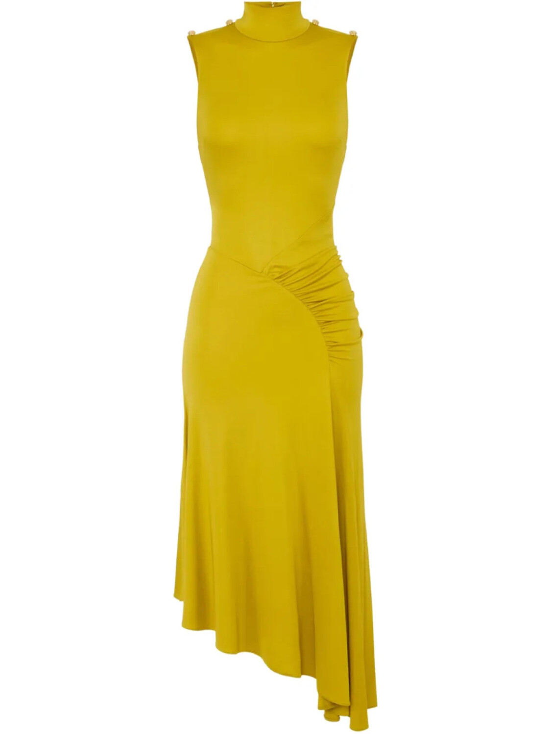 Платье из крепа Elisabetta Franchi асимметричного кроя, желтый
Платье из крепа Elisabetta Franchi асимметричного кроя, желтый