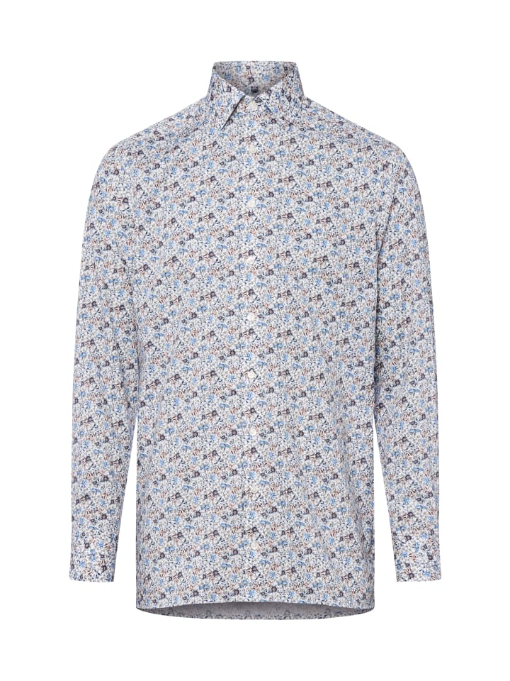 Белая разноцветная рубашка OLYMP
Белая разноцветная рубашка OLYMP