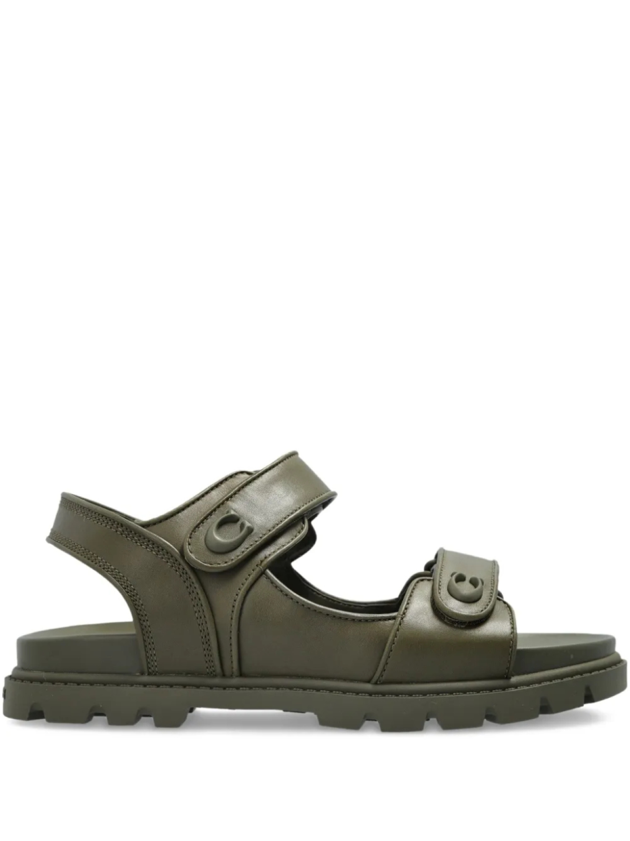 Сандалии с ремешками на липучках Coach, зеленый
Сандалии с ремешками на липучках Coach, зеленый