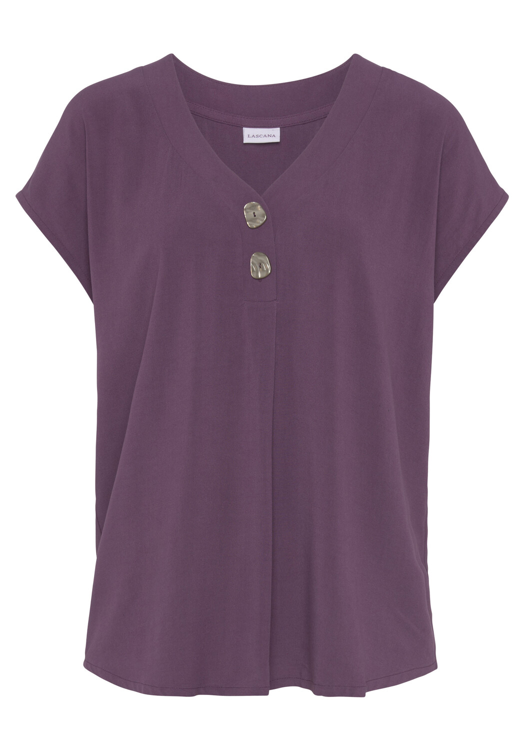 Блуза LASCANA Schlupf, фиолетовый
Блуза LASCANA Schlupf, фиолетовый