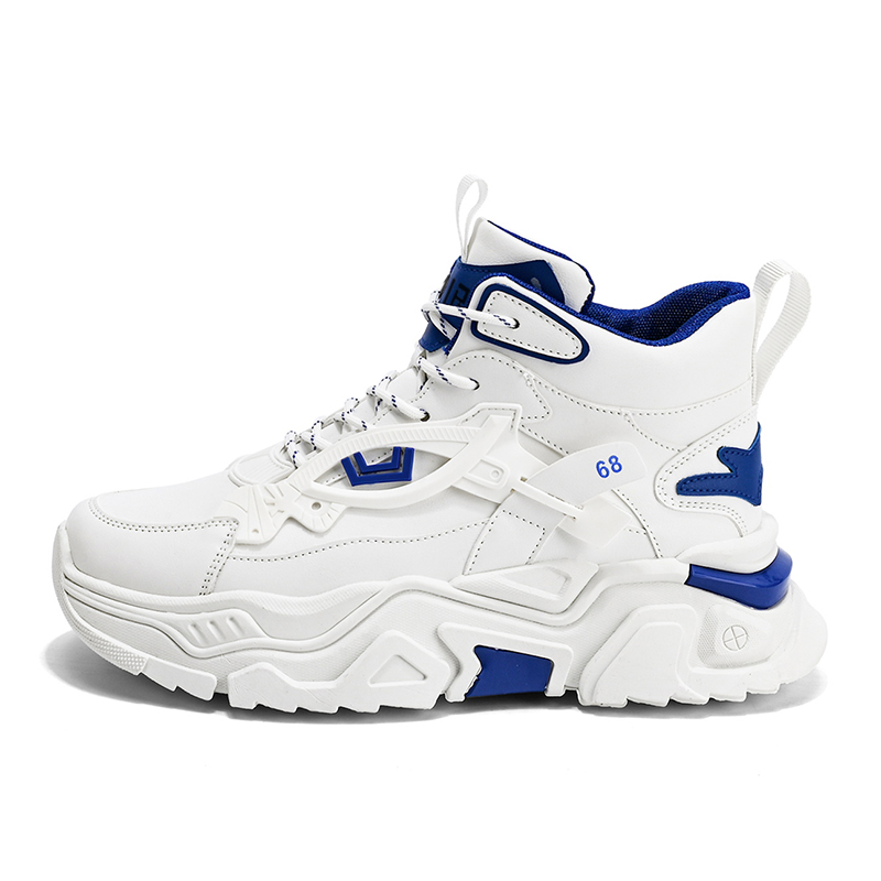 Мужские повседневные туфли с высоким берцем и противоскользящей подошвой, устойчивые к износу NANJIREN, White
Мужские повседневные туфли с высоким берцем и противоскользящей подошвой, устойчивые к износу NANJIREN, White