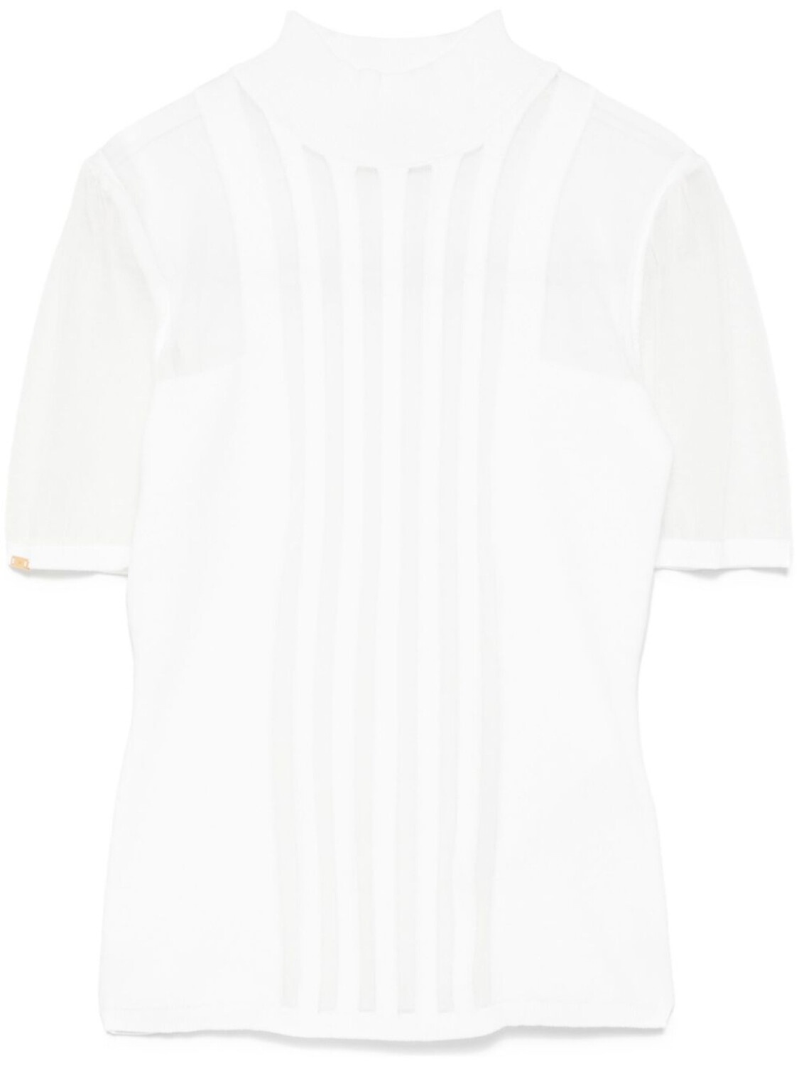 Elisabetta Franchi топ с высоким воротником, белый
Elisabetta Franchi топ с высоким воротником, белый