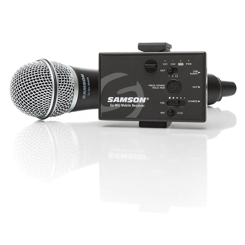 Беспроводная система Samson Go Mic Mobile Handheld Wireless Microphone System
Беспроводная система Samson Go Mic Mobile Handheld Wireless Microphone System